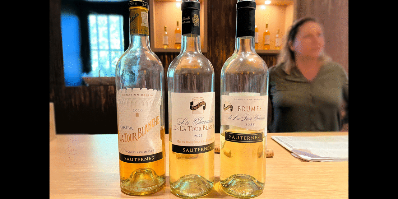 Three Sauternes Side by Side