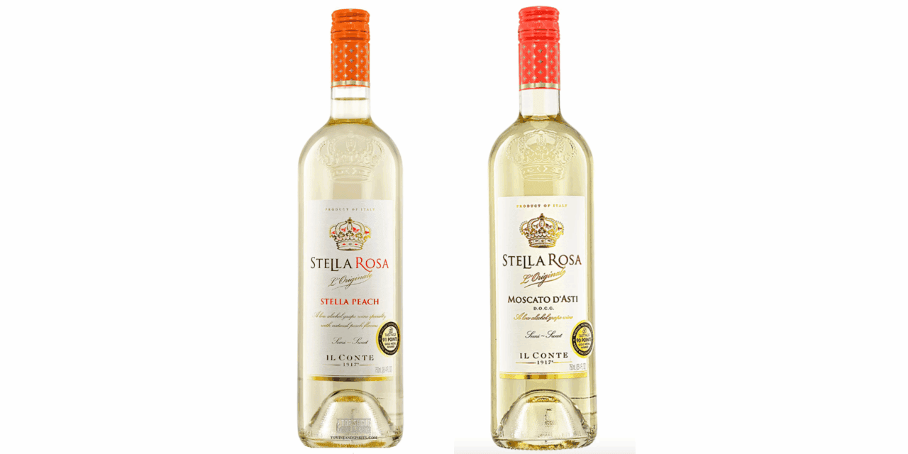 Stella Rosa Moscato d’Asti and Peach
