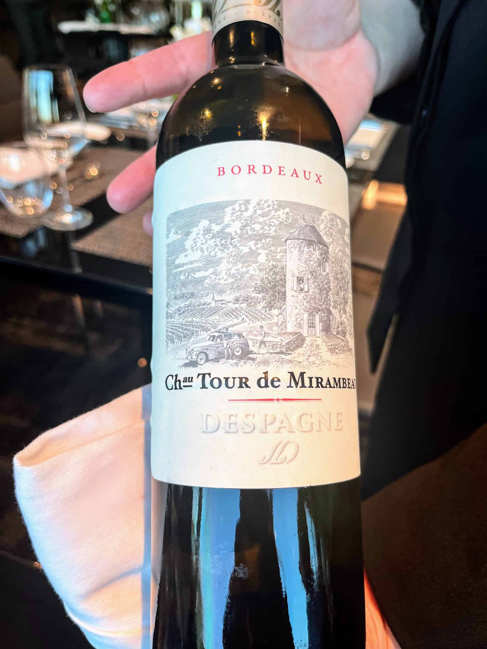 chateau tour mirambeau bordeaux blanc